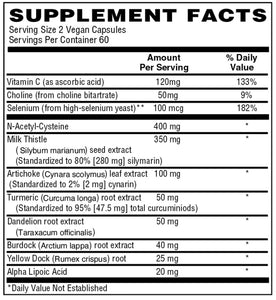 Liver Support and Detox - Stuðningur fyrir lifrina